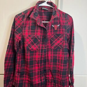 Red Plaid Men's Shirt